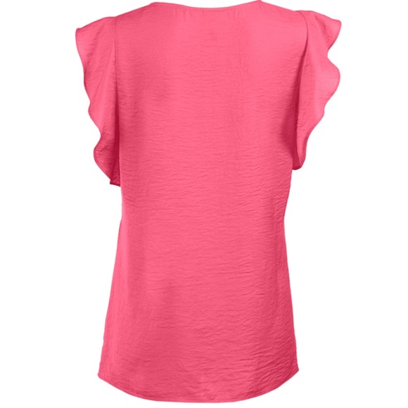 cabi NWOT Rose Top, Bright Pink, SMALL, Fall 21 - Picture 2 of 4